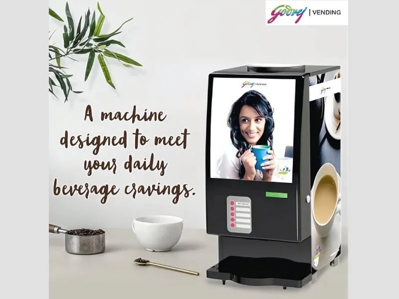 Table Top Tea Vending Machine For Commercial Use