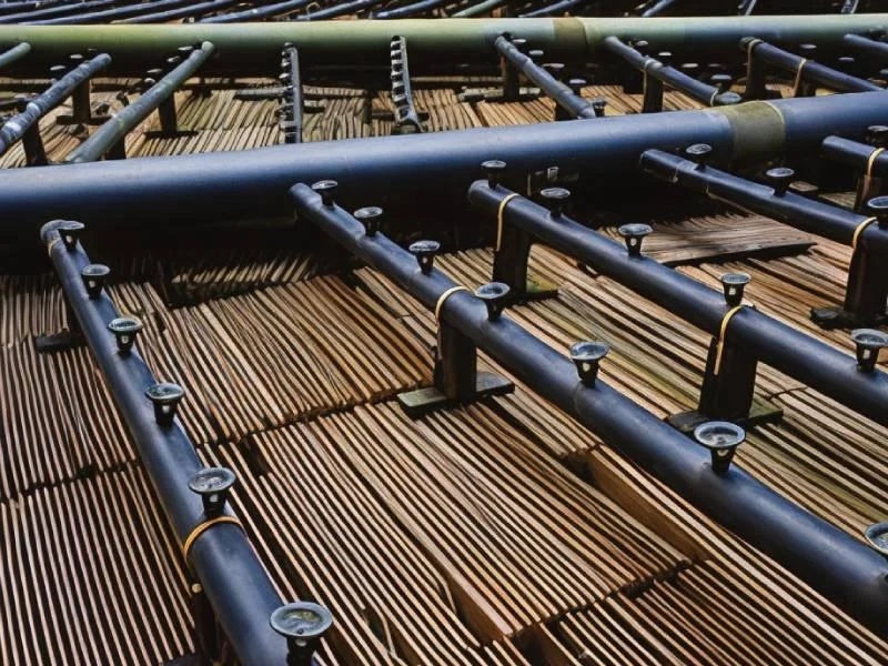 Chemical Treated Wooden Cooling Towers Long Life Process Cooling