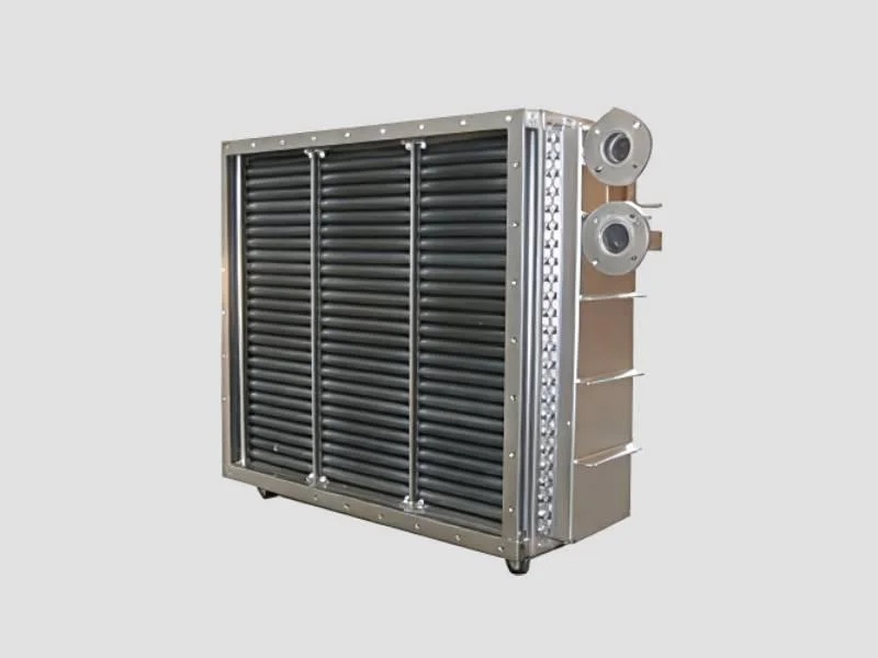 Finned Tube Heat Exchanger Extended Surface Heat Transfer Equipment