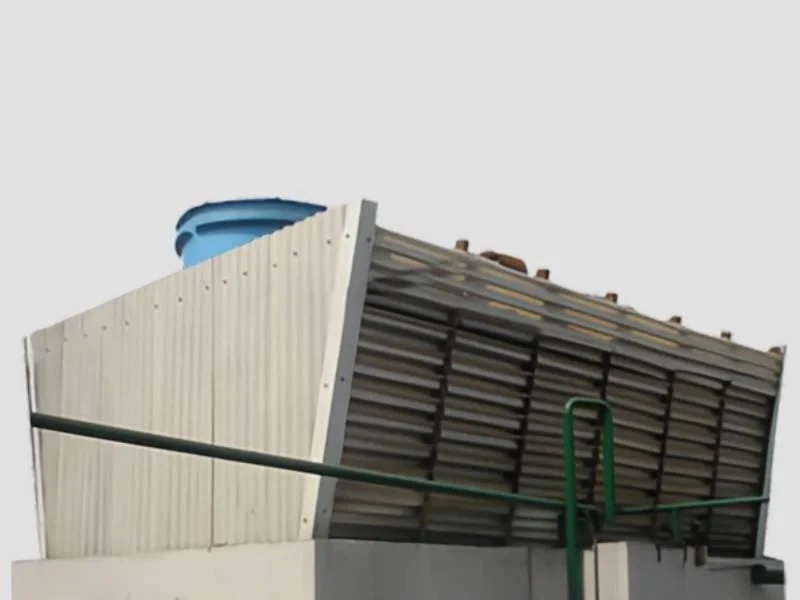 Timber Cooling Tower Cross Counter Flow Process Heat Removal