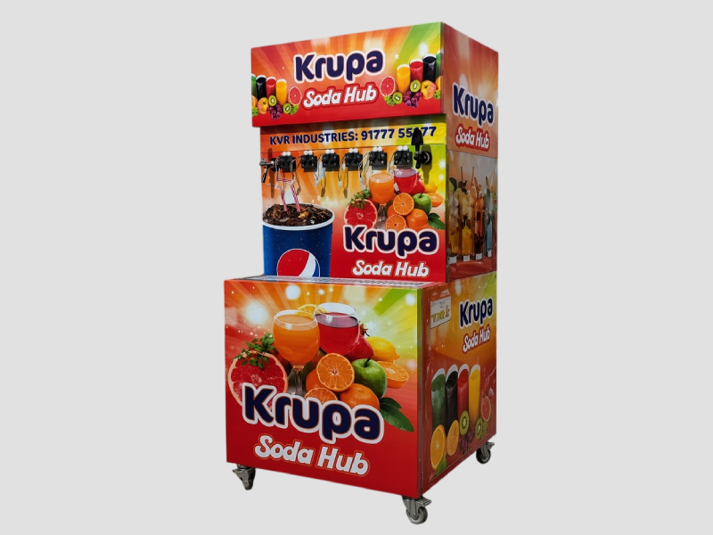 Shop Model Soda Fountain Machine 8+2 For Multi-Flavor Beverage Dispensing