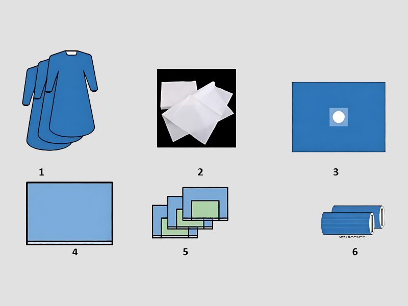 Mini Drape Pack For Surgical Use