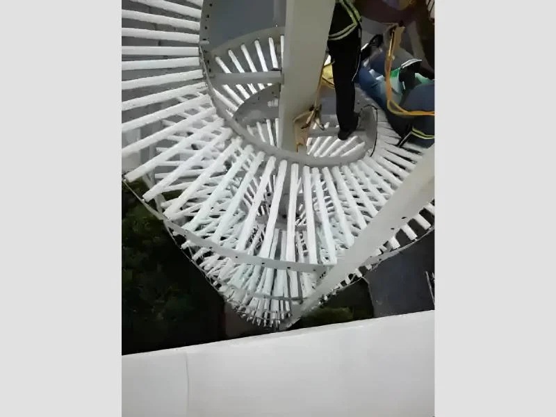 Conveyor Spiral Rollers 100 Kg Per Feet PVC Rollers for Industries