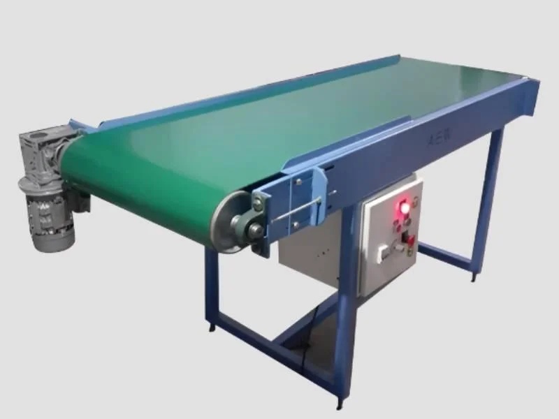 PVC Belt Conveyor 100 Kg Per Meter for Warehouse Use