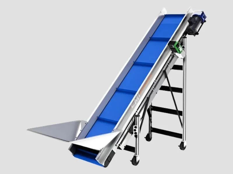 Roller Feeding Conveyor 100 Kg/Feet Capacity for Warehouse Automation