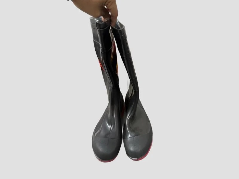 15-Inch Long Industrial Rubber Gumboots for Safety and Protection