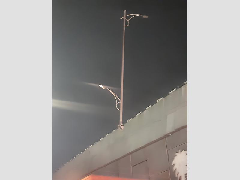 Swaged Tubular Poles For Street Lighting