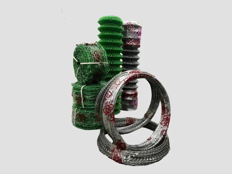 Concertina Coil Fencing 600 mm Single Razor GI Security Fence