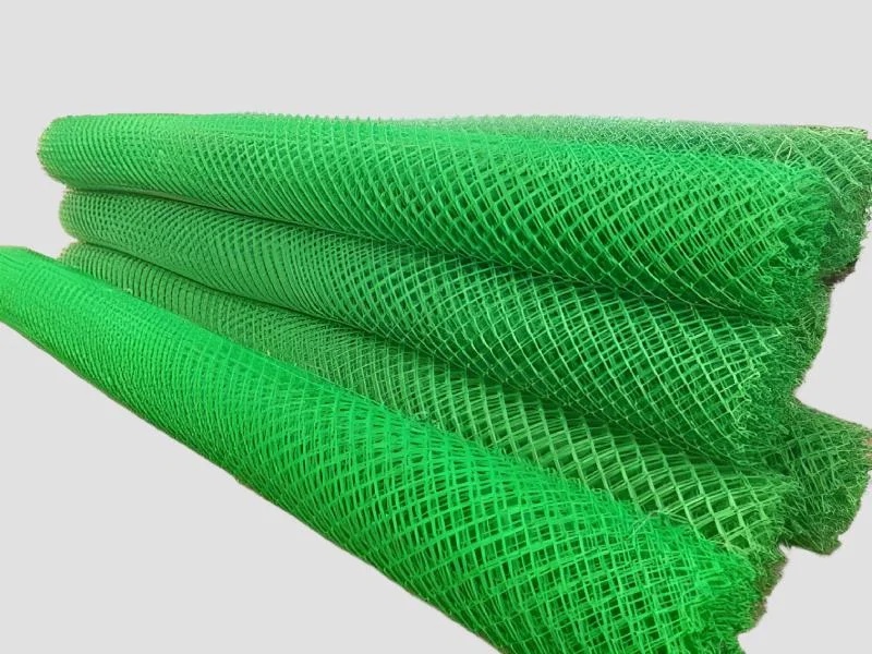 Green PVC Coated Chain Link Fence 3 â€“15 Ft GI Wire