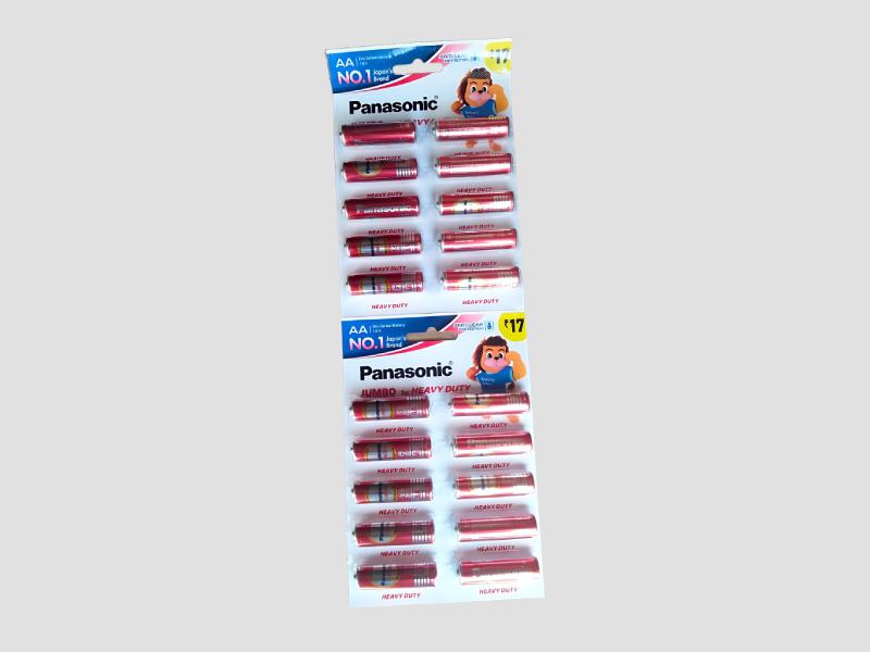 AA Jumbo Batteries by Panasonic For High Power Appliances