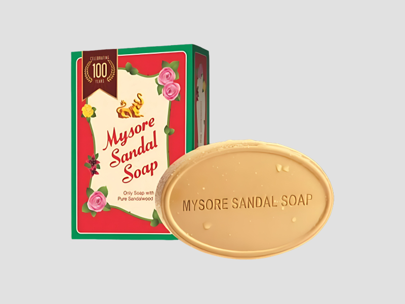 Bath Soap Pure Sandalwood Oil Formula Authentic Skin Care Mysore Sandal