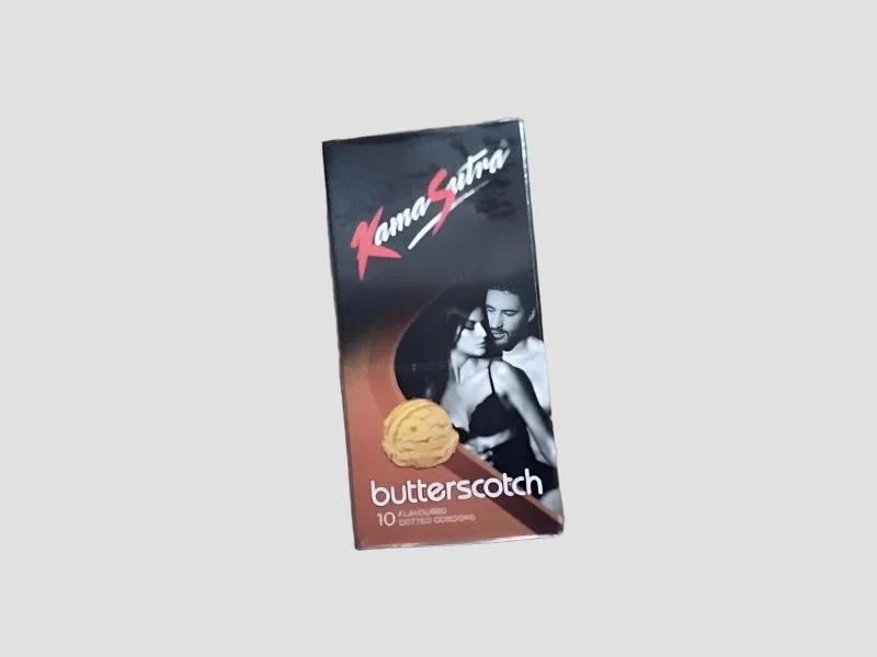 Kama Sutra Butterscotch Flavoured Latex Condoms For Sensual Experience