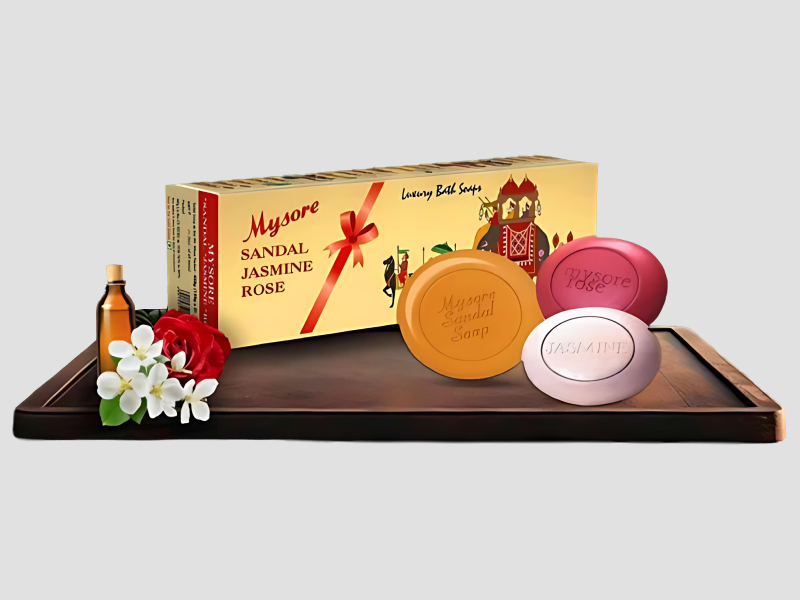 Luxury Bath Soap – Jasmine Rose Fragrance For Premium Skin Care Mysore Sandal