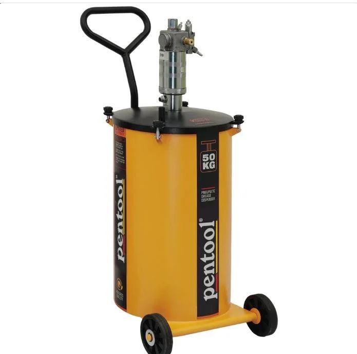 Pentool 50 Kg Pneumatic Grease Dispenser for Industrial Lubrication Applications