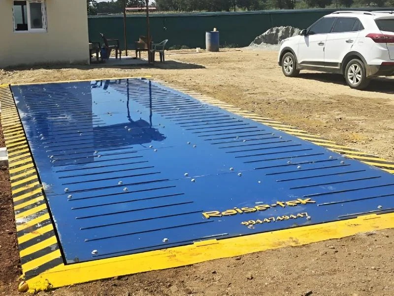 Electronic Road Weighbridge 80 Ton Steel for Vehicle Weighing