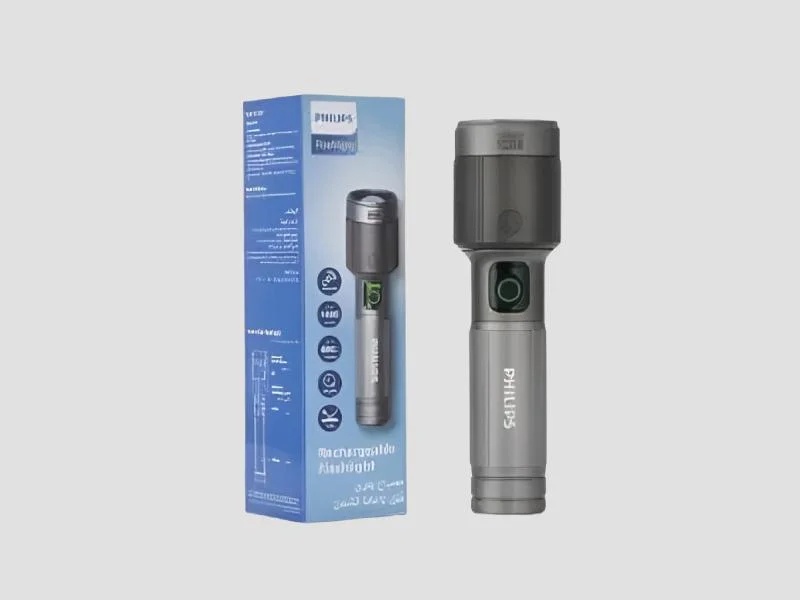 Philips LED Rechargeable Torch â€“ 1450Lumens, 690m Range 2200mAh SFL5141/56