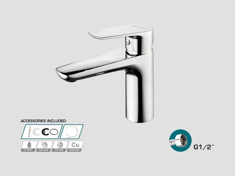 Total Single Lever Washbasin Mixer- TSLBM11501