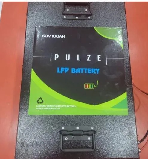 60V 100Ah Lithium Ferrous Phosphate Battery for Solar and Electric Vehicles