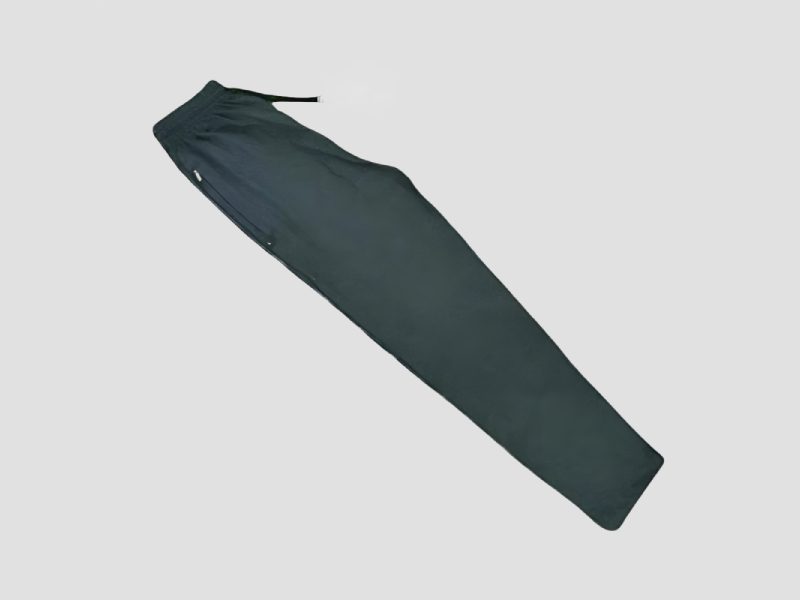 Menâ€™s Cotton Track Pant With Elastic Waist And Relaxed Fit