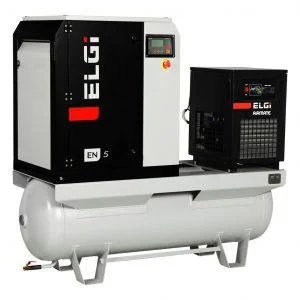 EN Series Screw Air Compressors 2.2 to 45 kW for Industrial Use by ELGi