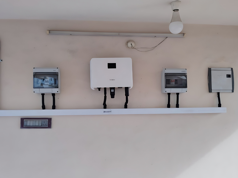 Industrial Solar Panel System For Clean Energy Generation