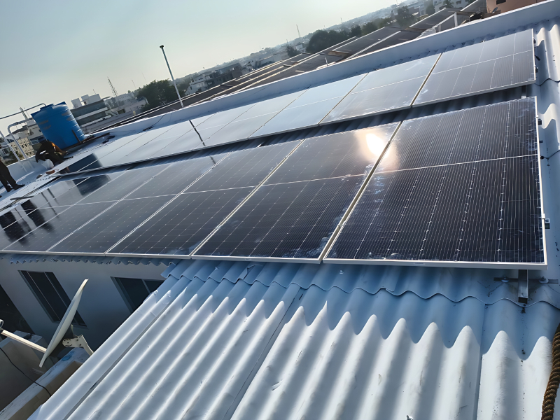 Residential Rooftop Solar Power System For Home Electricity