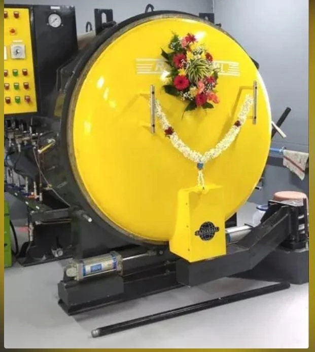 25 Inch Tyre Electric Chamber 3 Tyre Capacity for Industrial Use