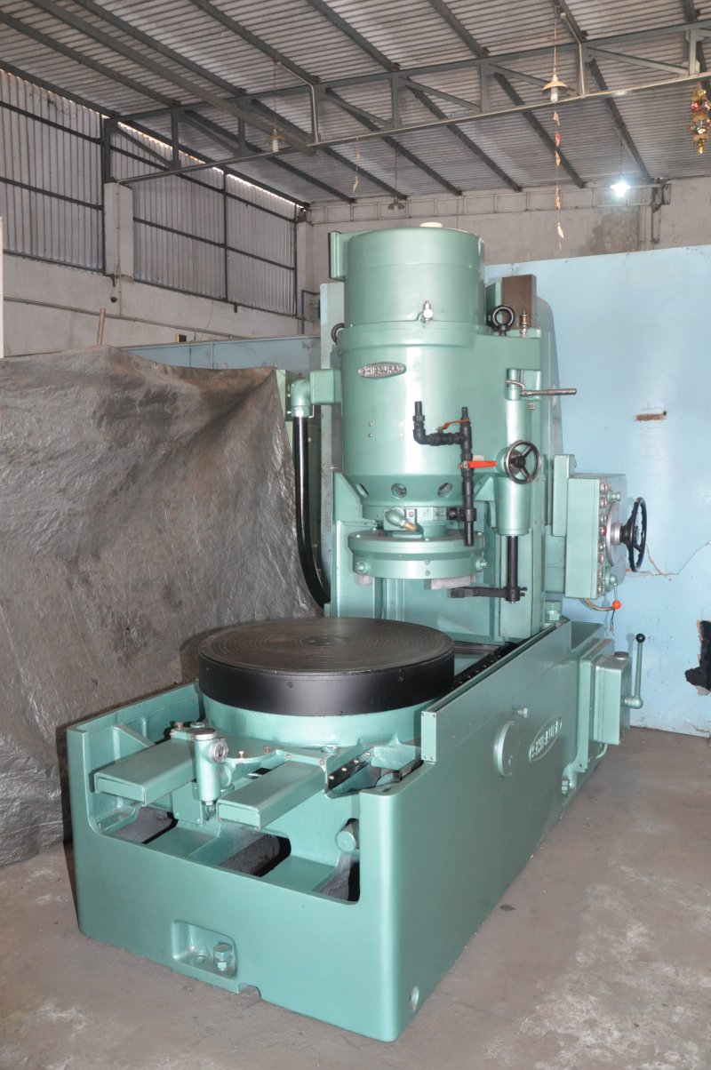 Vertical Boring Mill Painting Service for Heavy Industrial Machinery