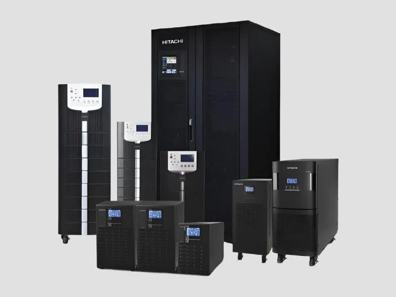Hitachi Online UPS System 1 to 20 kVA Efficient Power Backup