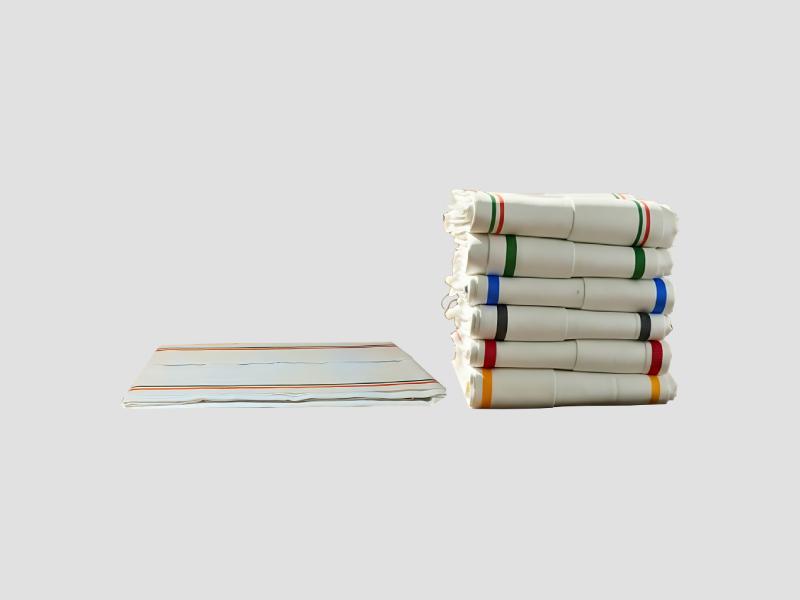 66 Inch Cotton White Plain Gamcha For Daily Bath and Utility Use