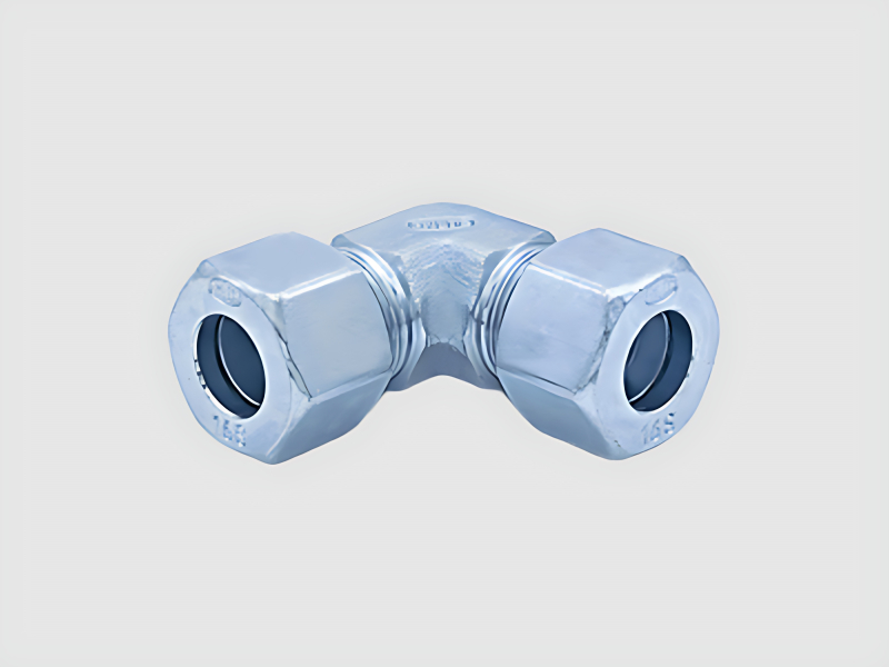 Equal Elbow Coupling For Hydraulic and Fluid Transfer Systems