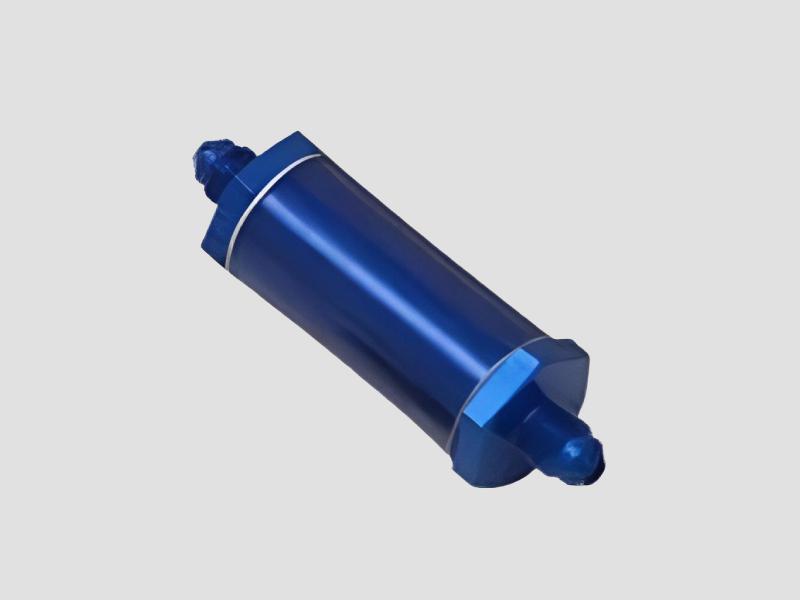 Inline Oil Filter High Flow Hydraulic System Component