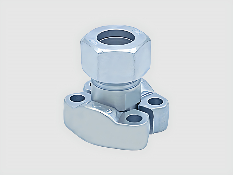 Swivel Flange Connection For Flexible Hydraulic Piping Systems