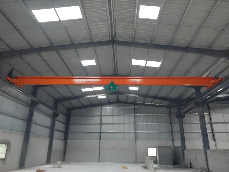 Single Girder EOT Crane â€“ 0.5 To 10 Ton Capacity â€“ Plant Material Handling