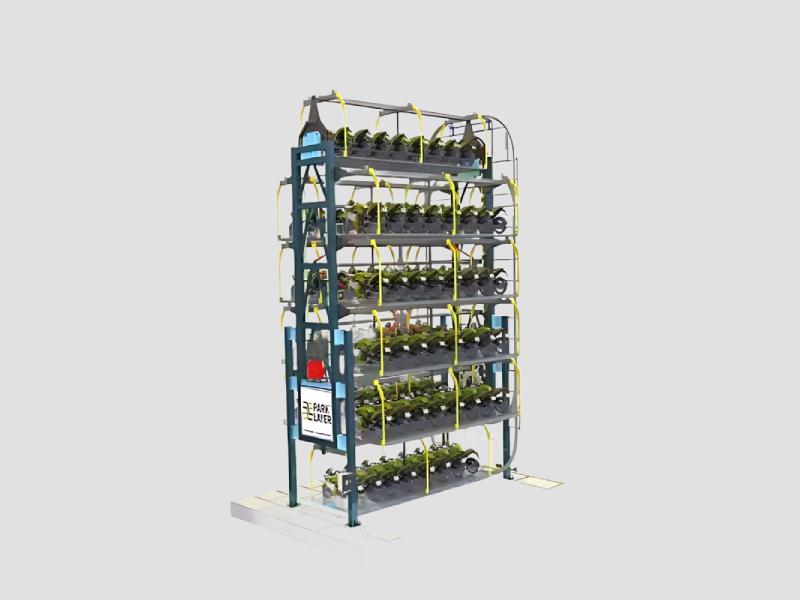 Bike Rotary Parking System for Commercial and Residential Use