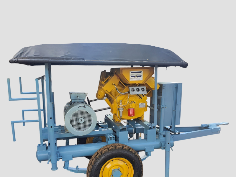 Trolley Trailer Compressor for Industrial Air Supply Applications