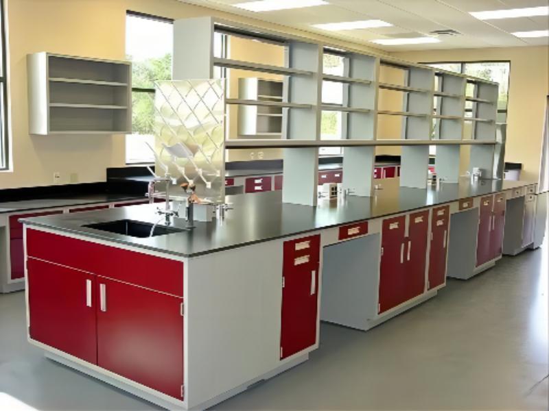 Engineering College Lab Table Heavy Duty Use For Technical Education