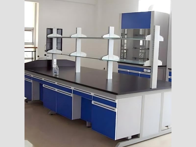 Heavy Duty Laboratory Island Table For High Load Use