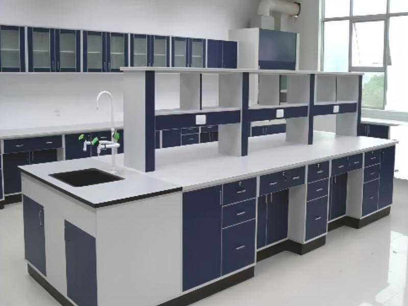 Lab Furniture Chemistry Island Table Central Work Area For Labs