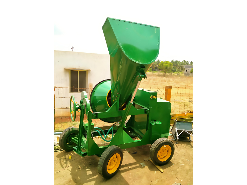 1 Bag Diesel Engine Hydraulic Concrete Mixer Machine