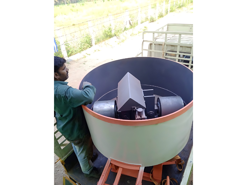 Pan Mixer Machine