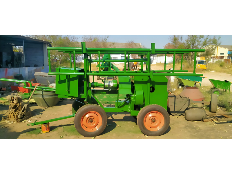Attached Ladder Lift Machine With Speed Control For Construction