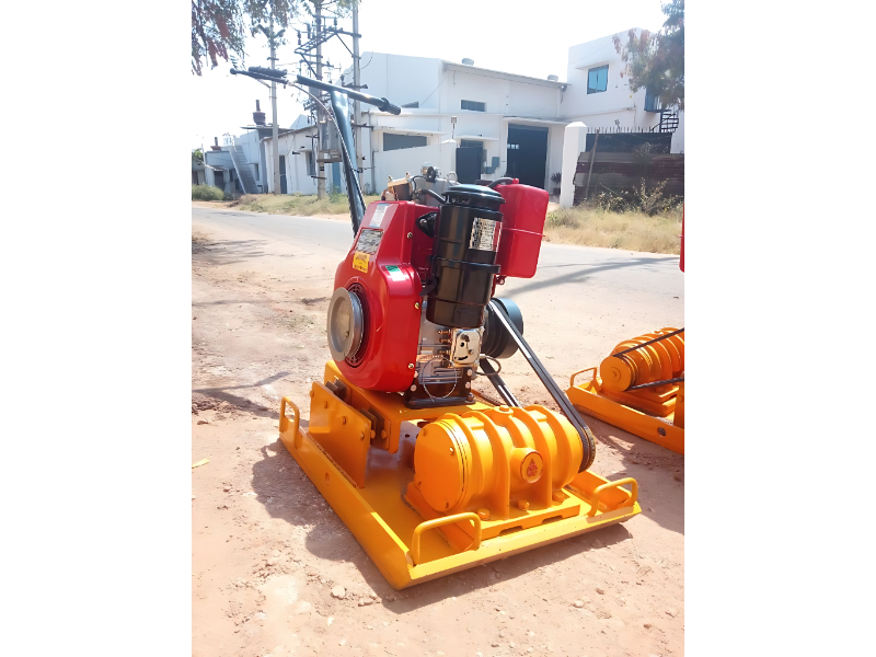 Earth Ramer Machine With Petrol Engine For Soil Compaction