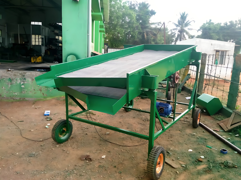 Vermicompost Seiver Machine For Organic Compost Screening