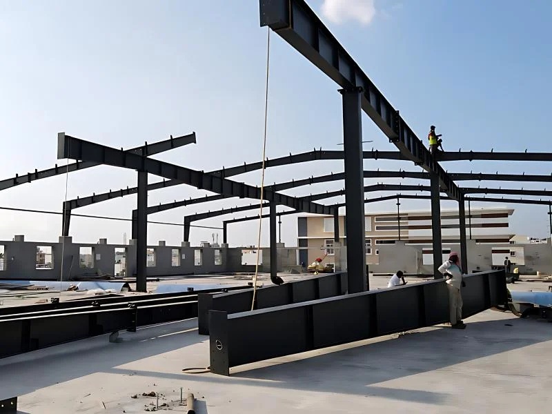 Heavy Gauge Structural Steel Beams For Industrial Construction