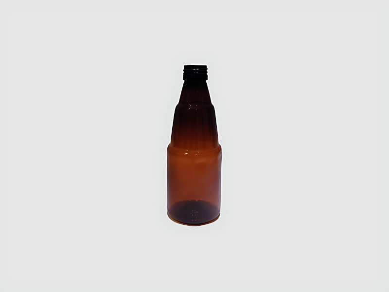 Two Step Amber Bottle 200ml For Cosmetic Packaging