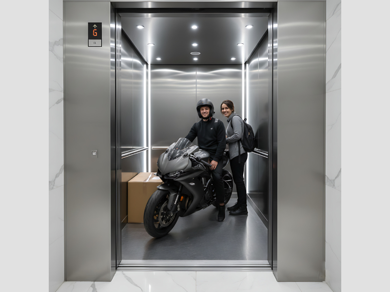 Commercial Vehicle Bike Lift Hydraulic Traction Parking System
