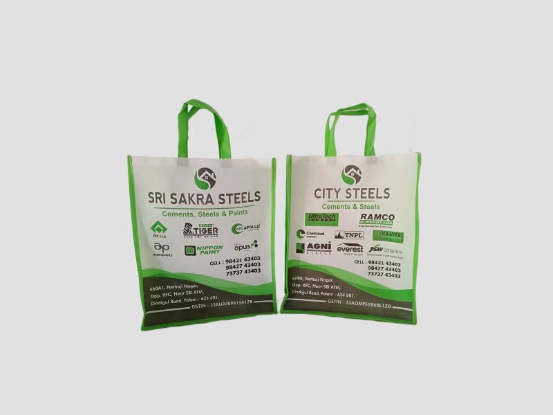 Eco Friendly Non Woven Shopping Carry Bag For Supermarkets