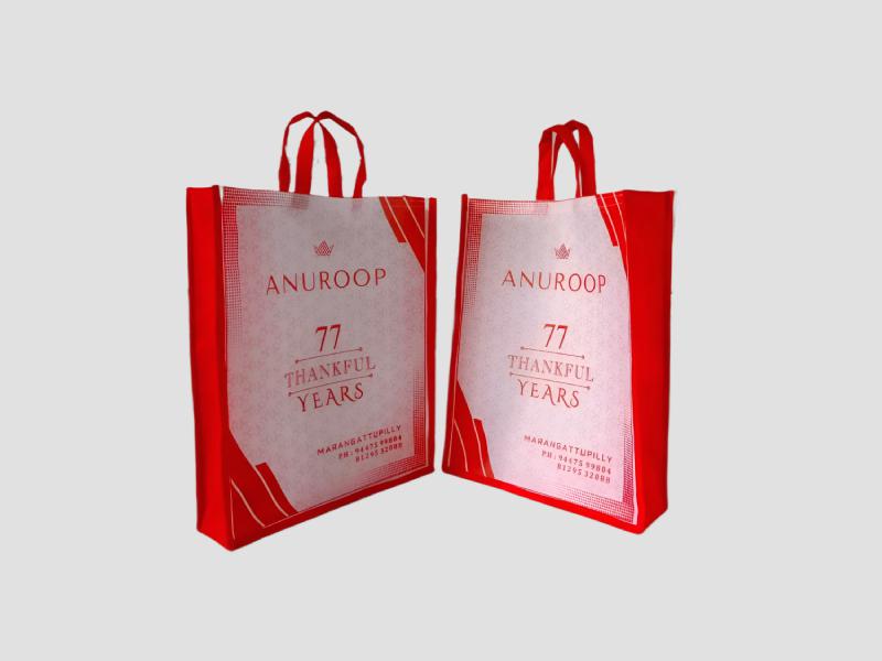 Lightweight Non Woven Advertising Carry Bag For Clothing