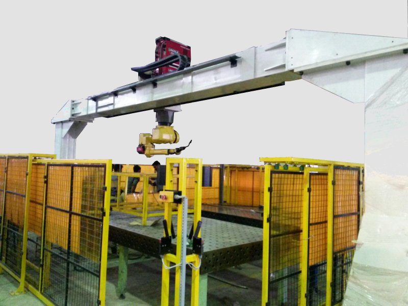 External Axis Solutions Overhead For Robotic Automation